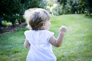 Child in nature 